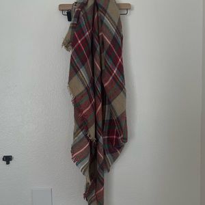 PLAID SCARF
